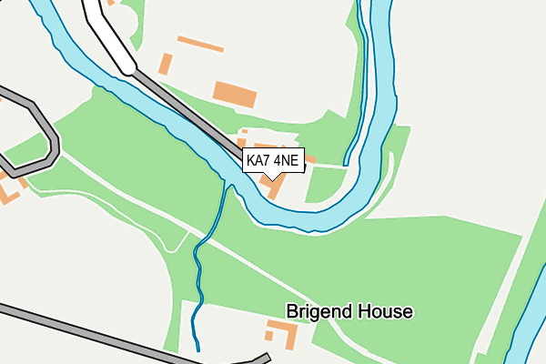 KA7 4NE map - OS OpenMap – Local (Ordnance Survey) KA7 4NE map - OS OpenMap – Local (Ordnance Survey)