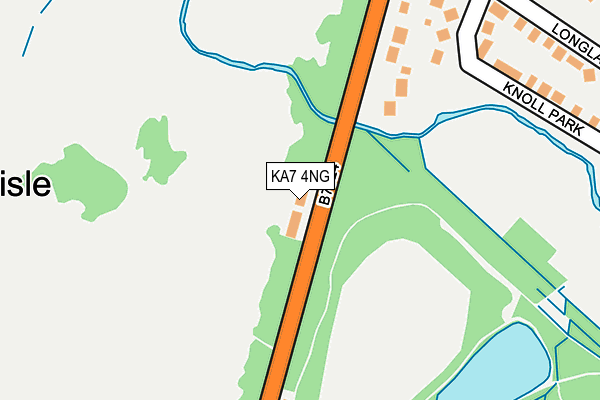 KA7 4NG map - OS OpenMap – Local (Ordnance Survey) KA7 4NG map - OS OpenMap – Local (Ordnance Survey)