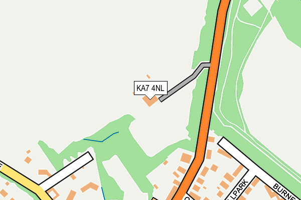 KA7 4NL map - OS OpenMap – Local (Ordnance Survey) KA7 4NL map - OS OpenMap – Local (Ordnance Survey)