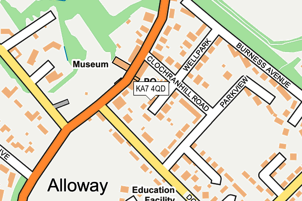 KA7 4QD maps, stats, and open data