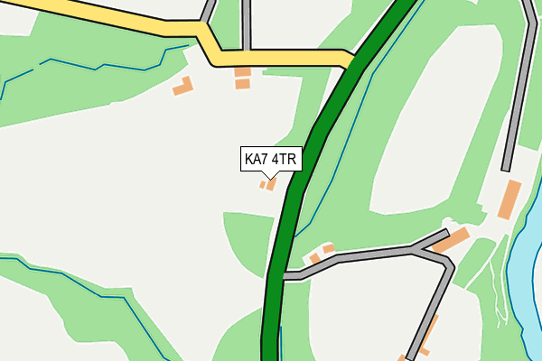 KA7 4TR map - OS OpenMap – Local (Ordnance Survey) KA7 4TR map - OS OpenMap – Local (Ordnance Survey)