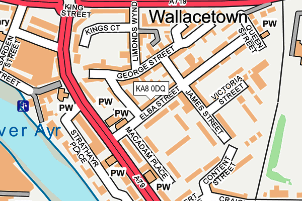 KA8 0DQ map - OS OpenMap – Local (Ordnance Survey) KA8 0DQ map - OS OpenMap – Local (Ordnance Survey)