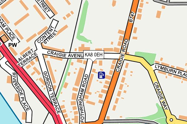 KA8 0EH map - OS OpenMap – Local (Ordnance Survey) KA8 0EH map - OS OpenMap – Local (Ordnance Survey)