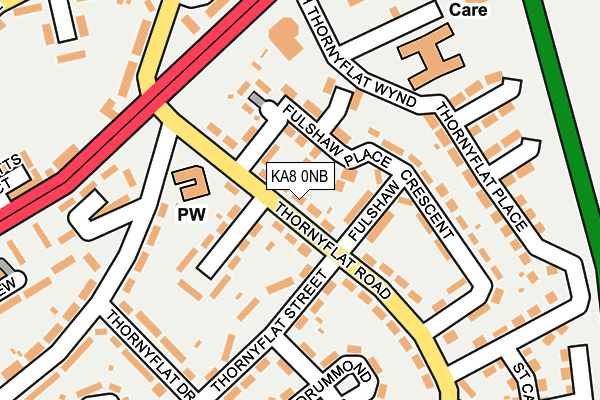 KA8 0NB map - OS OpenMap – Local (Ordnance Survey) KA8 0NB map - OS OpenMap – Local (Ordnance Survey)