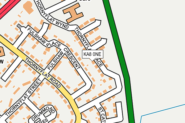 KA8 0NE map - OS OpenMap – Local (Ordnance Survey) KA8 0NE map - OS OpenMap – Local (Ordnance Survey)