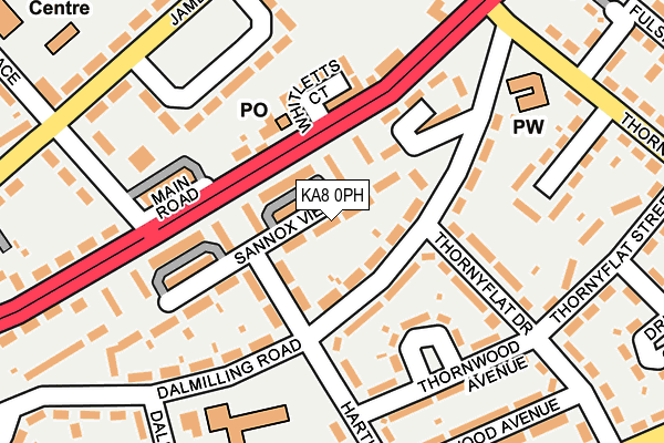 KA8 0PH map - OS OpenMap – Local (Ordnance Survey) KA8 0PH map - OS OpenMap – Local (Ordnance Survey)