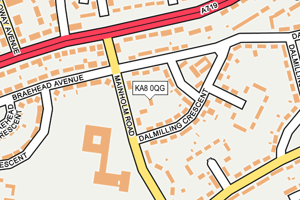 KA8 0QG map - OS OpenMap – Local (Ordnance Survey) KA8 0QG map - OS OpenMap – Local (Ordnance Survey)