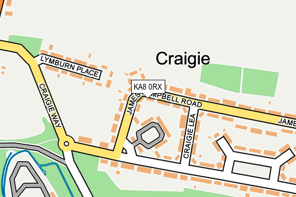 KA8 0RX map - OS OpenMap – Local (Ordnance Survey) KA8 0RX map - OS OpenMap – Local (Ordnance Survey)