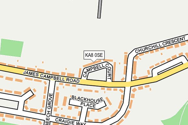 KA8 0SE map - OS OpenMap – Local (Ordnance Survey) KA8 0SE map - OS OpenMap – Local (Ordnance Survey)
