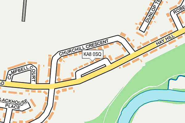 KA8 0SQ map - OS OpenMap – Local (Ordnance Survey) KA8 0SQ map - OS OpenMap – Local (Ordnance Survey)