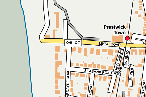 KA9 1QG map - OS OpenMap – Local (Ordnance Survey) KA9 1QG map - OS OpenMap – Local (Ordnance Survey)