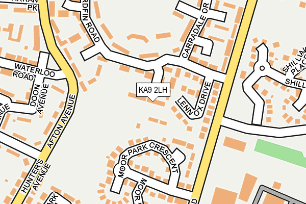 KA9 2LH map - OS OpenMap – Local (Ordnance Survey) KA9 2LH map - OS OpenMap – Local (Ordnance Survey)