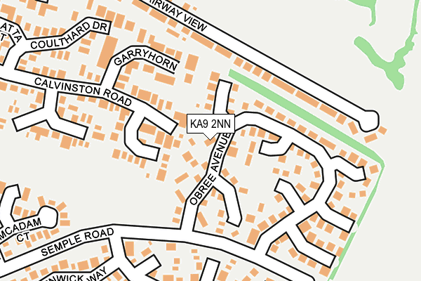 KA9 2NN map - OS OpenMap – Local (Ordnance Survey) KA9 2NN map - OS OpenMap – Local (Ordnance Survey)