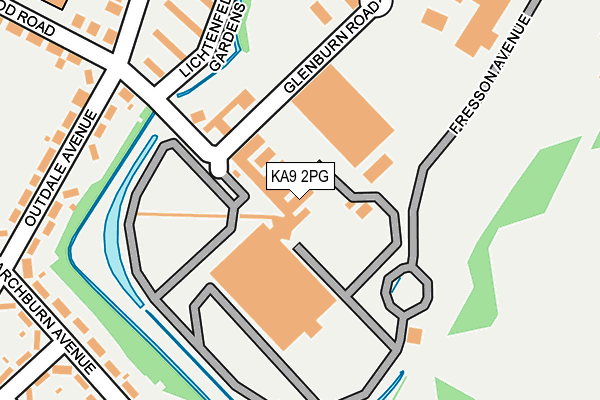 KA9 2PG map - OS OpenMap – Local (Ordnance Survey) KA9 2PG map - OS OpenMap – Local (Ordnance Survey)