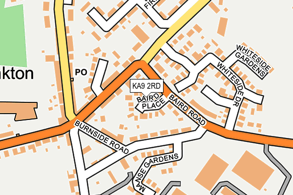 KA9 2RD map - OS OpenMap – Local (Ordnance Survey) KA9 2RD map - OS OpenMap – Local (Ordnance Survey)