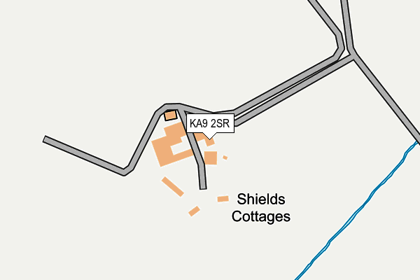 KA9 2SR map - OS OpenMap – Local (Ordnance Survey) KA9 2SR map - OS OpenMap – Local (Ordnance Survey)