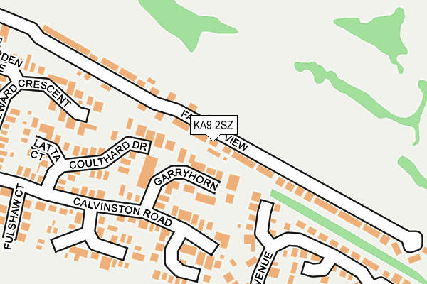 KA9 2SZ map - OS OpenMap – Local (Ordnance Survey) KA9 2SZ map - OS OpenMap – Local (Ordnance Survey)