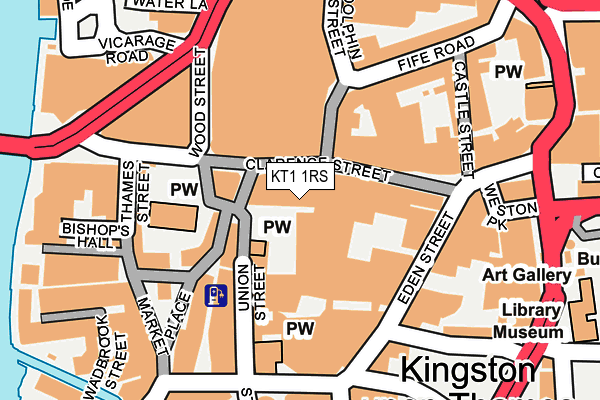KT1 1RS map - OS OpenMap – Local (Ordnance Survey) KT1 1RS map - OS OpenMap – Local (Ordnance Survey)