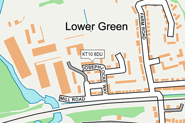 KT10 8DU map - OS OpenMap – Local (Ordnance Survey) KT10 8DU map - OS OpenMap – Local (Ordnance Survey)