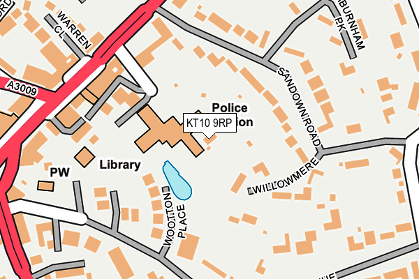 KT10 9RP map - OS OpenMap – Local (Ordnance Survey) KT10 9RP map - OS OpenMap – Local (Ordnance Survey)
