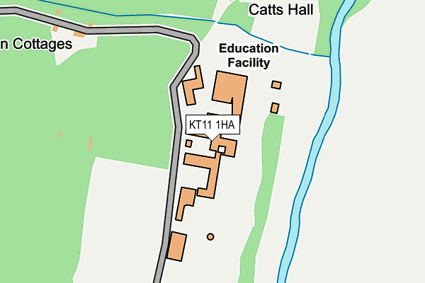 KT11 1HA map - OS OpenMap – Local (Ordnance Survey) KT11 1HA map - OS OpenMap – Local (Ordnance Survey)
