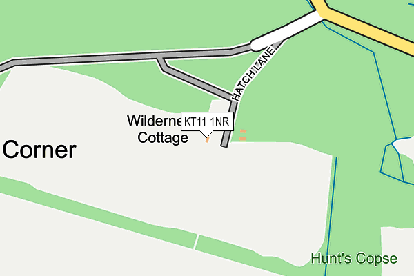 KT11 1NR map - OS OpenMap – Local (Ordnance Survey) KT11 1NR map - OS OpenMap – Local (Ordnance Survey)