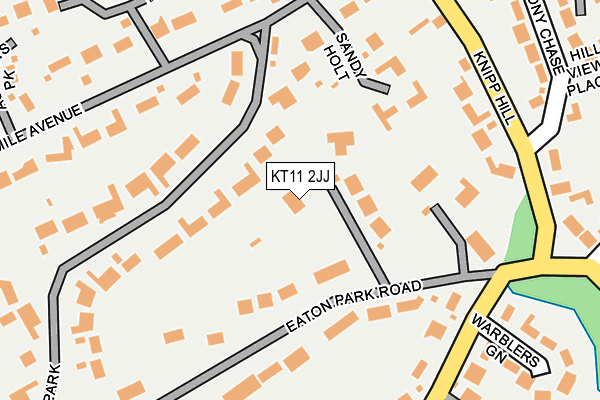 KT11 2JJ map - OS OpenMap – Local (Ordnance Survey) KT11 2JJ map - OS OpenMap – Local (Ordnance Survey)