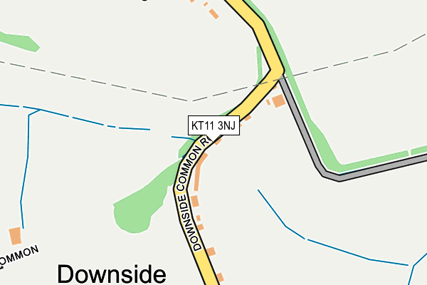 KT11 3NJ map - OS OpenMap – Local (Ordnance Survey) KT11 3NJ map - OS OpenMap – Local (Ordnance Survey)