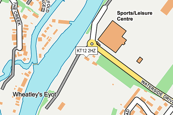 KT12 2HZ map - OS OpenMap – Local (Ordnance Survey) KT12 2HZ map - OS OpenMap – Local (Ordnance Survey)