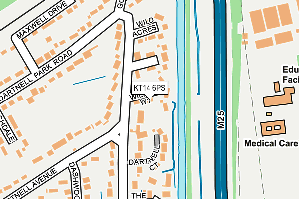KT14 6PS maps, stats, and open data