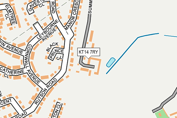 KT14 7RY maps, stats, and open data