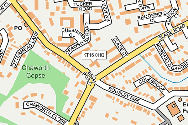 KT16 0HQ map - OS OpenMap – Local (Ordnance Survey) KT16 0HQ map - OS OpenMap – Local (Ordnance Survey)