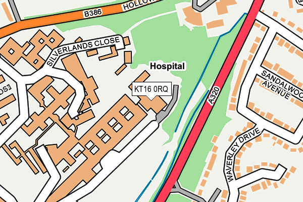 KT16 0RQ map - OS OpenMap – Local (Ordnance Survey) KT16 0RQ map - OS OpenMap – Local (Ordnance Survey)
