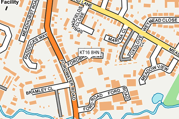 KT16 8HN map - OS OpenMap – Local (Ordnance Survey) KT16 8HN map - OS OpenMap – Local (Ordnance Survey)