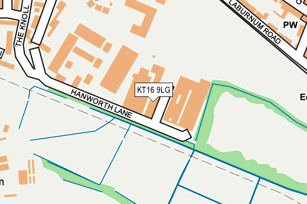 KT16 9LG map - OS OpenMap – Local (Ordnance Survey) KT16 9LG map - OS OpenMap – Local (Ordnance Survey)