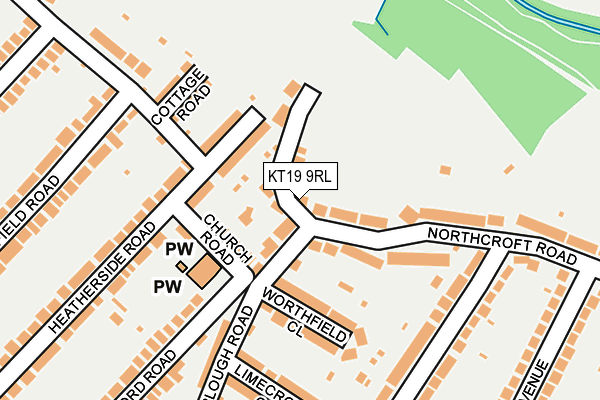 KT19 9RL map - OS OpenMap – Local (Ordnance Survey) KT19 9RL map - OS OpenMap – Local (Ordnance Survey)