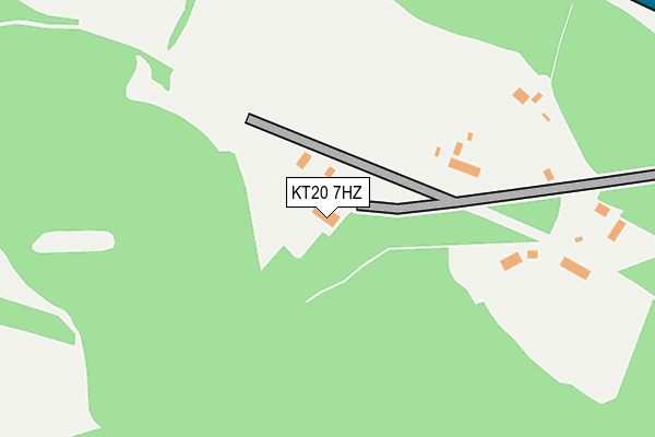 KT20 7HZ map - OS OpenMap – Local (Ordnance Survey) KT20 7HZ map - OS OpenMap – Local (Ordnance Survey)