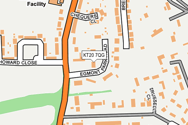 KT20 7QG map - OS OpenMap – Local (Ordnance Survey) KT20 7QG map - OS OpenMap – Local (Ordnance Survey)