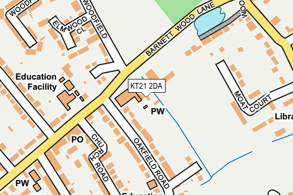 KT21 2DA map - OS OpenMap – Local (Ordnance Survey) KT21 2DA map - OS OpenMap – Local (Ordnance Survey)