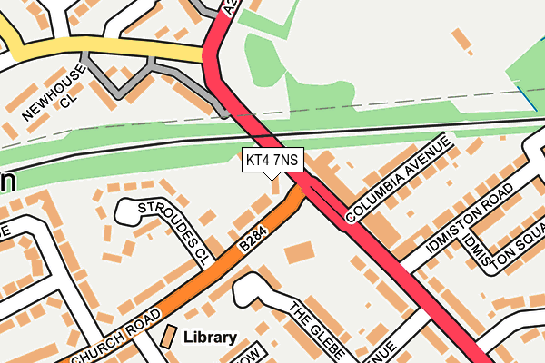 KT4 7NS map - OS OpenMap – Local (Ordnance Survey) KT4 7NS map - OS OpenMap – Local (Ordnance Survey)