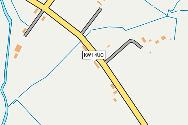 KW1 4UQ map - OS OpenMap – Local (Ordnance Survey) KW1 4UQ map - OS OpenMap – Local (Ordnance Survey)