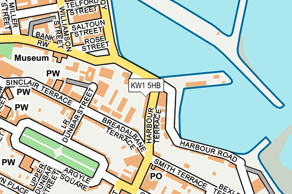 KW1 5HB map - OS OpenMap – Local (Ordnance Survey) KW1 5HB map - OS OpenMap – Local (Ordnance Survey)