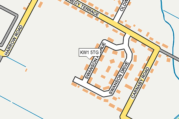 KW1 5TG map - OS OpenMap – Local (Ordnance Survey) KW1 5TG map - OS OpenMap – Local (Ordnance Survey)