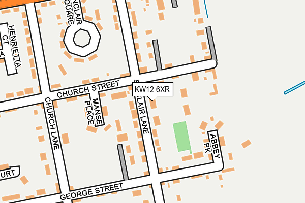 KW12 6XR map - OS OpenMap – Local (Ordnance Survey) KW12 6XR map - OS OpenMap – Local (Ordnance Survey)