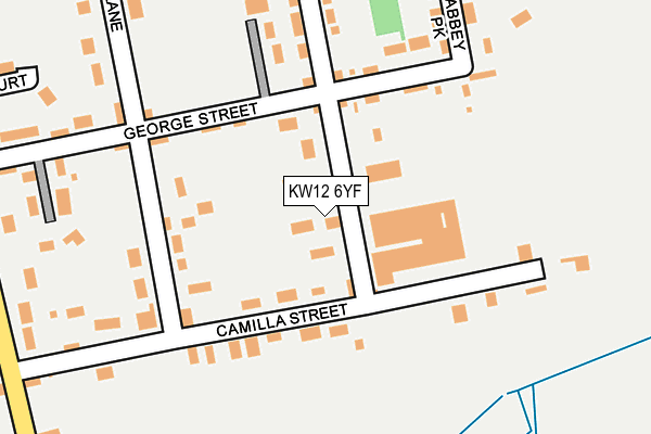 KW12 6YF map - OS OpenMap – Local (Ordnance Survey) KW12 6YF map - OS OpenMap – Local (Ordnance Survey)