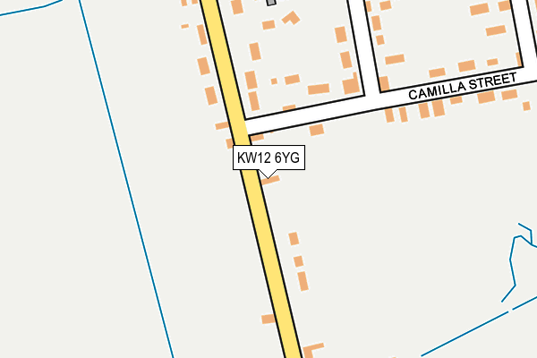 KW12 6YG map - OS OpenMap – Local (Ordnance Survey) KW12 6YG map - OS OpenMap – Local (Ordnance Survey)