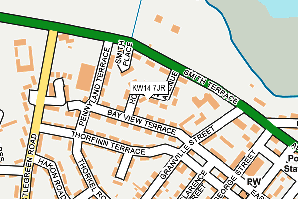 KW14 7JR map - OS OpenMap – Local (Ordnance Survey) KW14 7JR map - OS OpenMap – Local (Ordnance Survey)