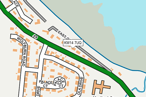 KW14 7UQ map - OS OpenMap – Local (Ordnance Survey) KW14 7UQ map - OS OpenMap – Local (Ordnance Survey)