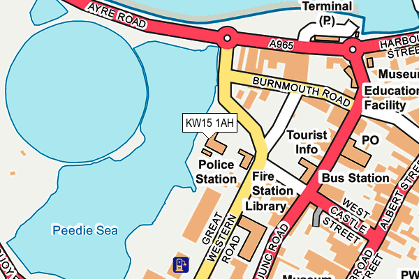 KW15 1AH map - OS OpenMap – Local (Ordnance Survey) KW15 1AH map - OS OpenMap – Local (Ordnance Survey)