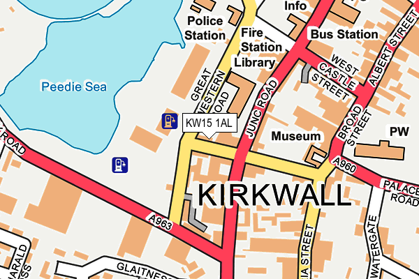 KW15 1AL map - OS OpenMap – Local (Ordnance Survey) KW15 1AL map - OS OpenMap – Local (Ordnance Survey)